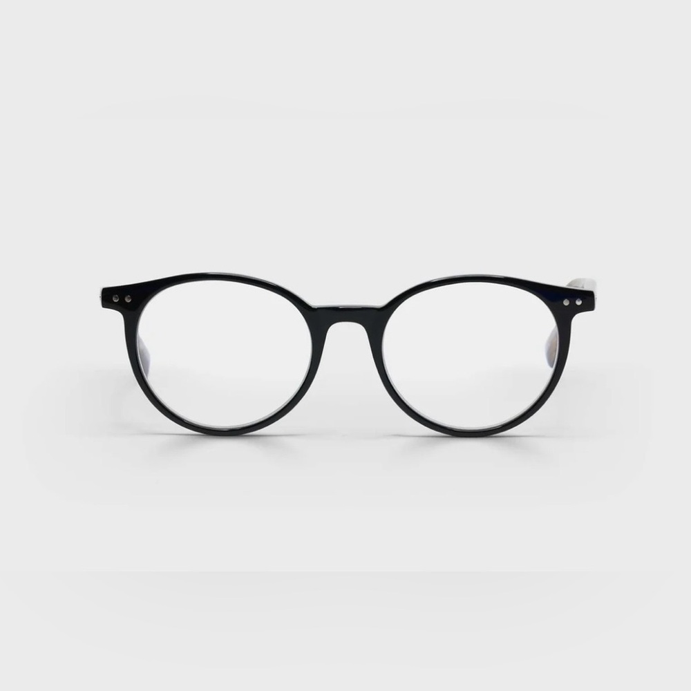 Eyebobs Classic Round Black Eyeglass frames